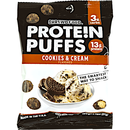 Protein Puffs - Cookies and Cream